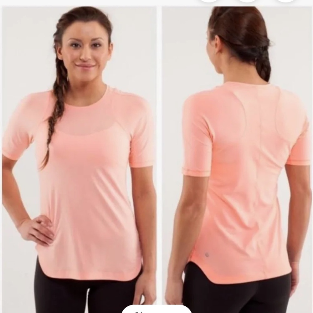 NWT! Lululemon Clari- Tee Short Sleeve Shirt.